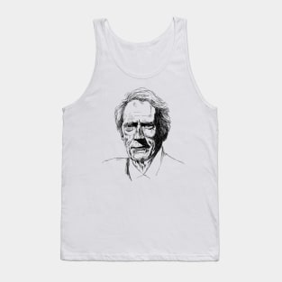 Clint Eastwood Portrait Tank Top